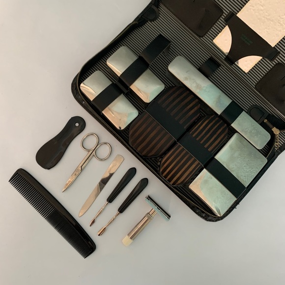 Post-War🪒Germany Mens Shave Kit🪒w/Safety Razor. - Picture 4 of 15